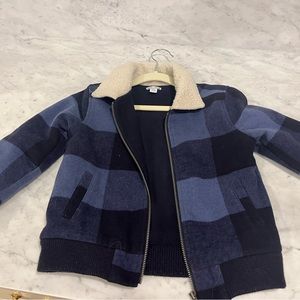 Splendid little boys size 6 warm, soft plaid coat.